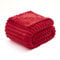 MIULEE Kuscheldecke Flauschig Decke Fleecedecke Flanell Einfarbig Wohndecken Couchdecke Flauschig Überwurf Mikrofaser Tagesdecke Sofadecke Blanket Für Sofa Schlafzimmer 60x80Inch 150x200cm Rot