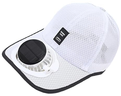 Baseball Cap Mit Ventilator, Kappe Herren Sommer, Solar Ventilator Mütze Damen Sommer, Sonnenschutz Auto Kappen Herren, Hut Mit Ventilator Für Fishing, Hiking, Camping, Cycling, Walking