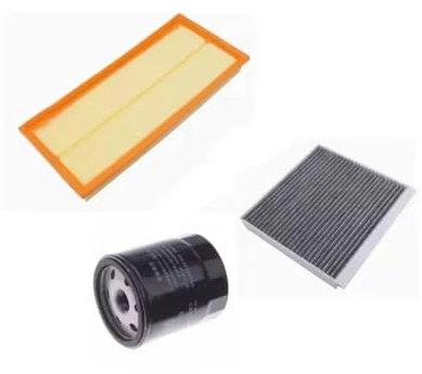 Wenqu Filtro Aria Moto 3 Pezzi Filtro Aria Motore Filtro Olio Motore Filtro Aria 3 Filtri Sostituzione Filtro Aria Moto