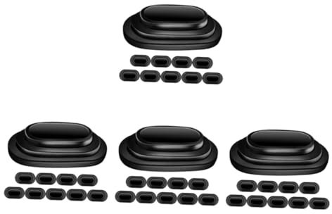 SOLUSTRE 4 Juegos Puerta Amortiguador Junta Parachoques Portabicicletas Para Coche Amortiguador Para Puertas De Coche Puerta De Coche Amortiguador Pad Puerta De Coche Amortiguador 10 Uds * 4