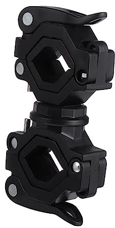 Happyyami 360° Rotierbarer Fahrrad Licht Halter Universeller Halter Für Taschenlampe Und Fahrradlicht Stabiler Montageständer Für Alle Fahrradtypen