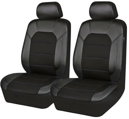 AYBEN Auto-Sitzbezug, für Hyundai i30 2012-2017 Vordersitzbezüge, Auto-Schonbezug, PKW-Sitzbezug Vordersitze, Sitzschoner-Auto,A Black