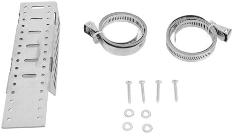 Soporte de Soporte del Tanque de Expansión: Soporte de Pared de Acero Inoxidable para la Expansión Térmica, Incluye Correas de Terremotos, Compatibles con 5 Galones