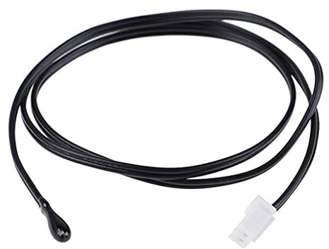 WOURRD Termistor térmico de temperatura, sonda de 10 K, 50 cm, temperatura del aire acondicionado