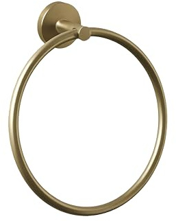 COSMIC Handtuchhalter, Kollektion Start, Farbe Gold matt, 22 x 20 x 5,7 cm