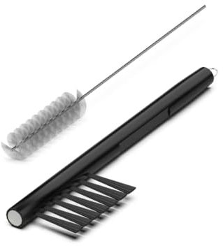 Hearing360 2 Hearing Aid Cleaning Brush Kit with Magnet, Battery Extractor and Steel/Nylon Bristles – Removes Earwax and Dust