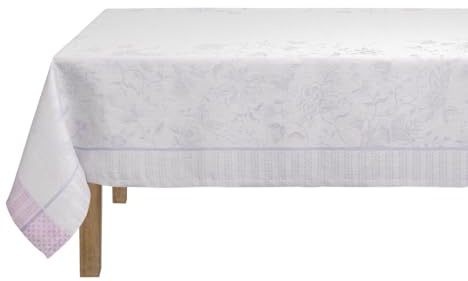 LE JACQUARD FRANÇAIS Tischdecke Été Indien Fresia 120x120 cm Leinen