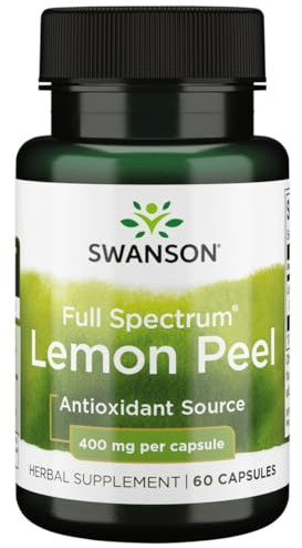 Swanson Full Spectrum Lemon Peel, 400mg - 60 caps
