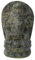 STONE art & more Sitzende Ganesha Figur Statue, 27 cm, Steinfigur, Steinguss, Garten Deko, frostfest
