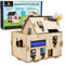 KEYESTUDIO BBC Micro:bit IoT Smart Home Starter Kit für Microbit V2 mit 13 Projekten PDF Tutorials (Micro Bit Nicht enthalten), Code und Python für BBC Micro Bit programmierbar Machen