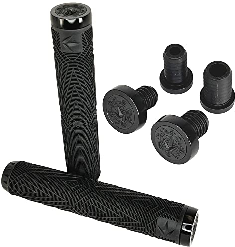 Scooters Blunt Envy Stunt-Scooter BMX Dirt Roller Hand Griffe Soft lang mit 2x2 Barends + Fantic26 Sticker (Will Scott 17cm Schwarz), 160mm