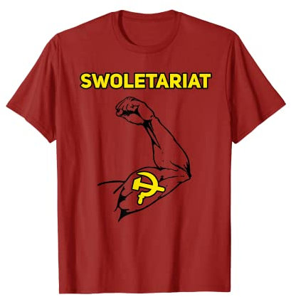 Swoletariat - Martello e Falce - Comunista - Muscolo bicipite Maglietta