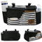 Kinderwagen Organizer mit Becherhalter, Schultergurt und Stauraum für Windeln&Handys,Baby Zubehör Buggy Organizer und Kinderwagen Taschen Plus mit Reißverschlusstasche. (Schwarz)