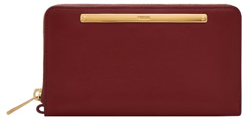 Fossil Zip Around Clutch Liza für Damen LiteHide™-Leder, SL7878G602