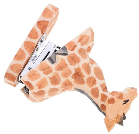 HAPINARY Pinzatrice in Legno Per Animali Pinzatrice Divertente Per Carta Riutilizzabile Decorazione Per Tavolo Per Ufficio