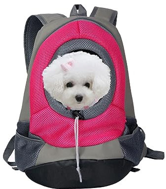 Angoily Haustier-Rucksack Aus Segeltuch Tragetasche Fronttasche für Outdoor-Reisen Kompakte Tragetasche für Haustiere S