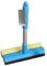 Window Scraper Sponge - Shower Door Wiper, Windshield Cleaning Brush | Window Squeegee Cleaner with Soft Sponges, Auto Glass Squeegee for Windshield