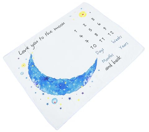 GREENADSCAPE Decke Baby Fotografie Prop Neugeborenen Baby Decke Wachstum Diagramm Für Baby-dusche