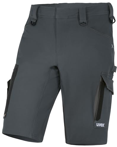 Uvex suXXeed Craft Bermuda - Kurze Arbeitshose - Herren Arbeitsshorts mit Stretch