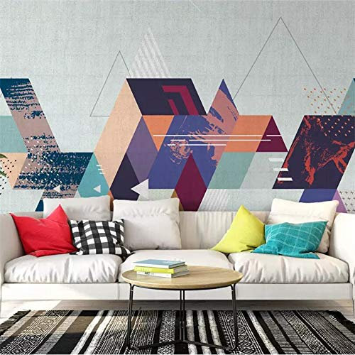 Fototapete 3D Tapete Wandbild Abstrakt Bunt Vlies Fototapete Wandbilder Wallpaper Dekoration Moderne Wanddeko fur Wohnzimmer Schlafzimmer Büro 200cm×140cm(Breite x Höhe)