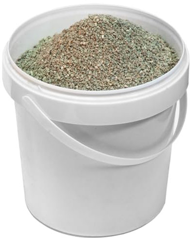 HUBEY CALZIUMBENTONIT GRANULAT für feuchte Erde – Bodenaktivator und Bodenverbesserer 1 Kg Granulat Tonmineral Montmorillonit bindet Nährstoffe