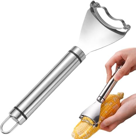 Stripper, grattugia grattugia, affettatrice e pelapatate sicuri in acciaio inox | Utensili da cucina con manico liscio, pelapatate efficiente frutta e verdura