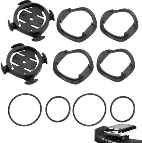 Quarter-turn Bike Mount Compatible with Garmin, Out Front Bracket of GPS Cycling Bicycle Computer, Bicycle Mount Stem for GARMIN XOSS G/G+ iGPSPORT Bike GPS Computer(Black, M)