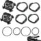 Quarter-turn Bike Mount Compatible with Garmin, Out Front Bracket of GPS Cycling Bicycle Computer, Bicycle Mount Stem for GARMIN XOSS G/G+ iGPSPORT Bike GPS Computer(Black)