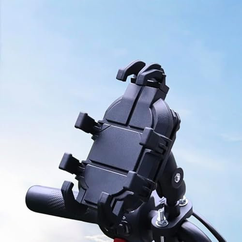 LiYeeYP Support Telephone Moto pour Harley Davidson Breakout, Moto Porte Telephone Velo Porte Téléphone Rotatif à 360 Degrés