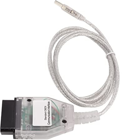 Ailgely MINI VCI-Kabel, OBD2-Diagnosekabel für K-Line ISO 9141, KWP 2000 ISO 14230-4, CAN 2.0B ISO 11898, mit TIS OEM-Diagnosesoftware-Unterstützung, Hochwertiges ABS-Material, CE- und