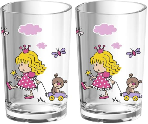 EMSA Gobelet pour enfants 0,2 litre Motif princesse 1 pièce (2 paquet)