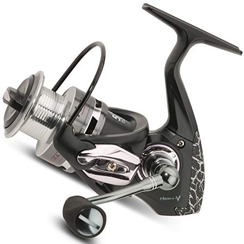 IronClaw Unisex – Erwachsene 10C4039507220433C10 High-V 2500-Stationärrolle zum Spinnfischen auf Barsche, Zander & Forellen, Angelrolle, Forellenrolle, Spinnrolle, Bunt, Normal