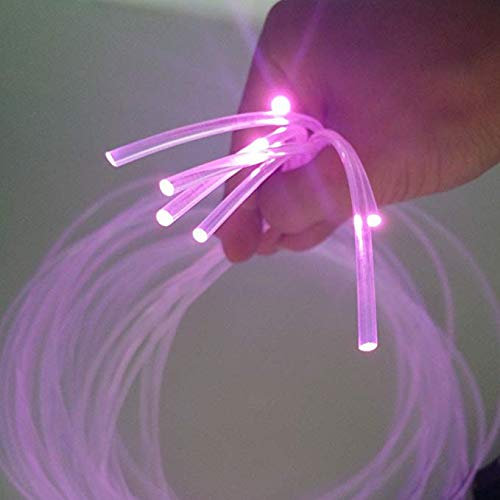 Câble d'éclairage en fibre optique fluorescent latéral 10 mm de diamètre, flexible /ISL10/℉, 2 meters