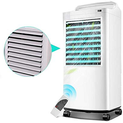 DGLIYJ 65W Air Cooler Remote Control Timing 3 Speeds 8L Water Tank Portable Air Conditioning Fan Home Office Cooling Fan