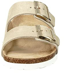 Rohde ALBA Damen, Frauen, Pantoletten, Slipper,Slides,Sandalen,Sommerschuhe,Freizeitschuhe,Slipper,Slides,Slip-ons,Clogs,Elfenbein,41 EU
