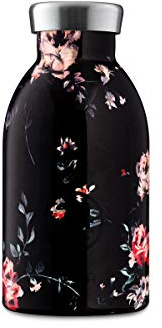 Isolierte Trinkflasche 'Clima Bottle' aus Edelstahl 330 ML, Farbe:Ebony Rose
