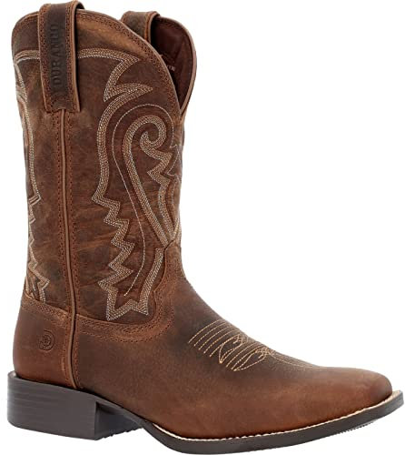 Durango Westward Black Onyx Stivali Western, Prairie Brown, 44.5 EU