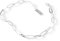 THIORA 'Island Links' Armband Silber Damen | Edelstahl Kettenarmband 18cm Anpassbar | Armkette