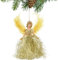 Teksome Weihnachtsengel Baumspitze,Weihnachtsengel hängender Anhänger - Angel Tree Topper mit Flügeln, Urlaub Par Christbaumschmuck