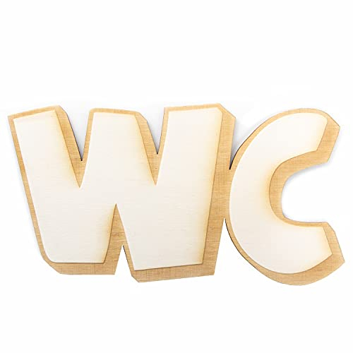 Logbuch-Verlag Plaque de porte, en bois naturel, marron, 20 x 10 cm, autocollante