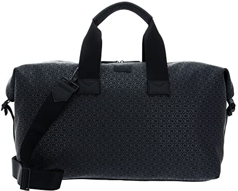 Calvin Klein Rubberized Weekender Black Uv Mono