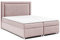 Best for Home Boxspringbett mit Bettkasten Trinity K-3 Bonellfederkern inkl. Topper 160x200 Rosa