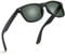 wearPro Sonnenbrille-Herren-Damen-Polarisiert-Rechteckig-Sonnenbrillen Unisex Retro Klassische Vintage Polarisierte Brille UV400 Schutz Classic Sunglasses Eckig für Fahren (Schwarz Grün)