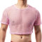 YUFEIDA Camisetas internas de Red para Hombres Sexy Camisetas sin Mangas Mini Camisetas Interiores de Malla para Hombres