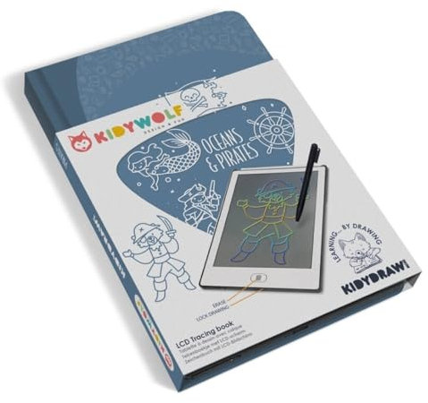 KIDYDRAW-Mini Tablette à Dessin Océan