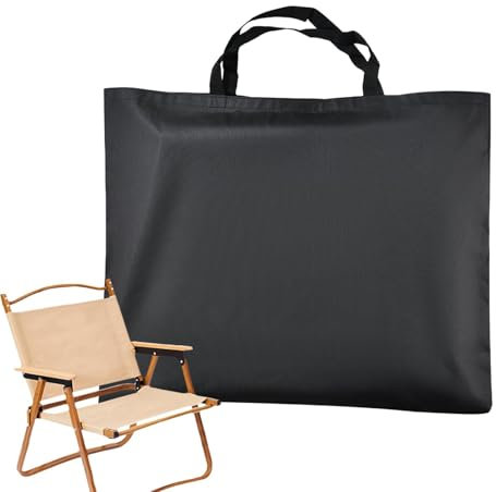 Generic 600D Oxford Fabric Folding Chair Carry Bag - Multipurpose Chair Storage Bag for Camping, Picnic and Travel
