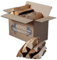 Premium Kaminholz 60 kg Birke - 33 cm Scheite - Ideal für Kamin, Grill, Ofen & Feuerstelle - Trockenes Brennholz