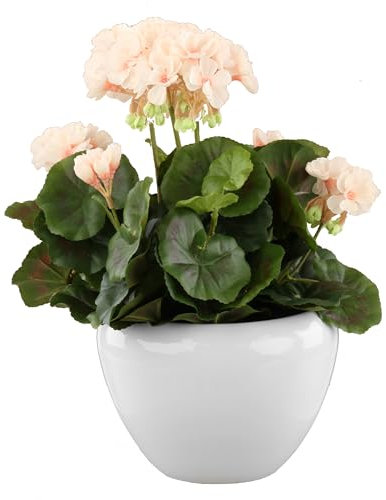 botle Blumentopf Blumenschale Vase Blumenvase ø 19cm Rund Topf schützende Glanz weiß Keramik Schale Kaktus Sukkulenten Orchidee Glamour ohne Wasserablaufloch