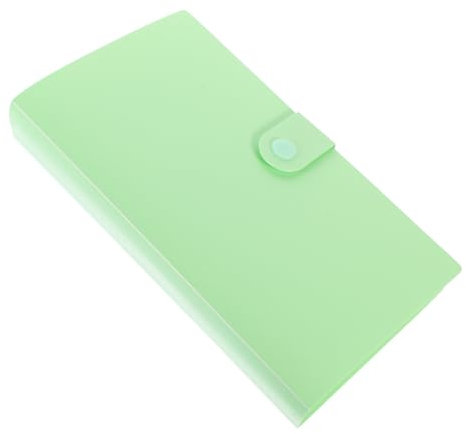 ERINGOGO Geldscheinalbum 100 Fächer Tragbares Banknotenalbum Mit Schutzbeuteln Für Papiergeldsammlung Und Gedenkwährungen 7.5X4.5 Zoll