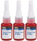 3x Everbuild Stick2 Thread Lock GP Blue - 10g